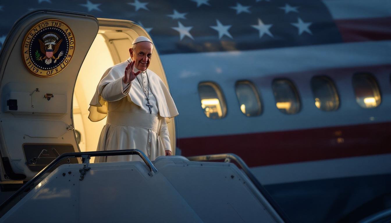 The First American Pope Picked a Fight With the First President Who Fights Back — And Now He's Fleeing to Africa